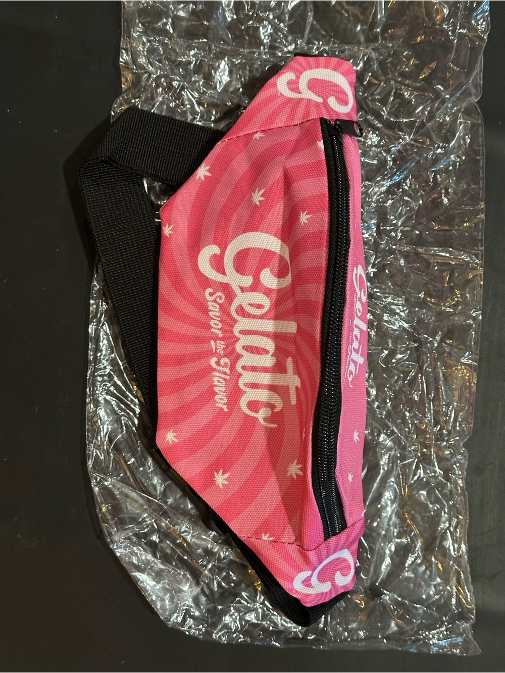 Gelato Pink Fanny Pack - Cute Hands-Free Waist Bag